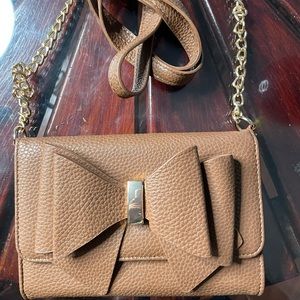 Brown mini bag